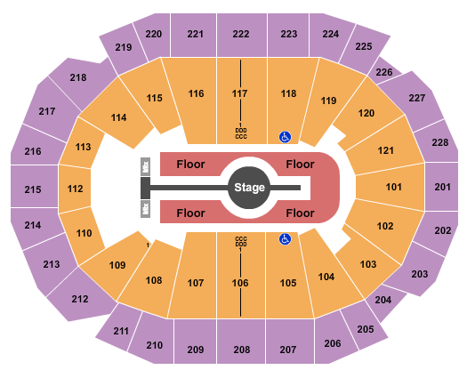 Fiserv Forum Rod Wave Seating Chart